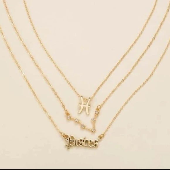 Pisces necklace set - Picture 2 of 3